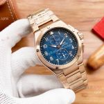 New! Replica IWC Ingenieur Chronograph Watch Rose Gold case 42mm